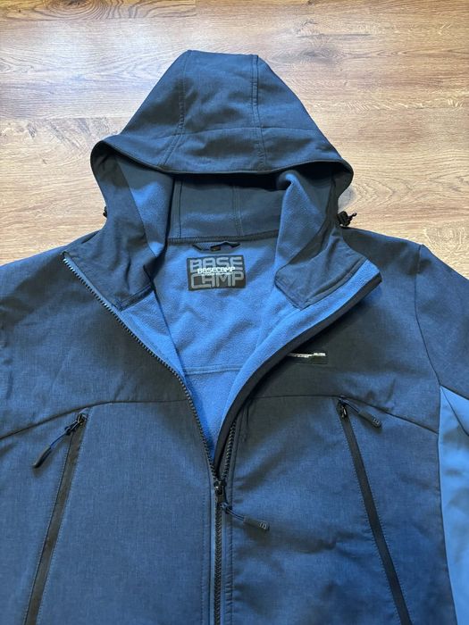 Basecamp Kurtka Softshell XL męska z kapturem outdoor trekking OKAZJA