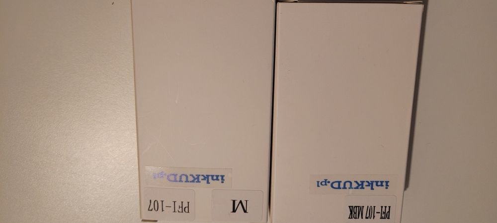 Tusze zamienniki PFI-107 MBK i PFI-107