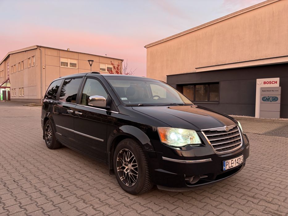 Chrysler Grand Voyager 2.8 CRDI 163km 2008r 7 osób Hak LIMITED