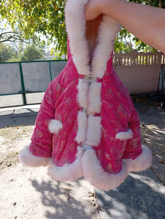 Зимовий комбінезон на овчині