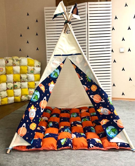 Вігвам для двох діток. Дитяча палатка. Шатро в наявності