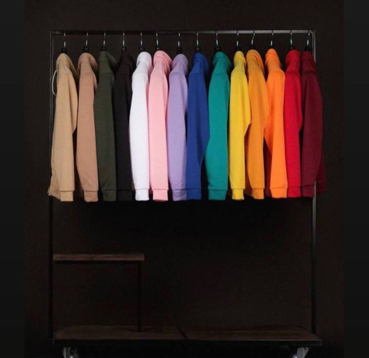 Худи на флисе только опт швейный цех