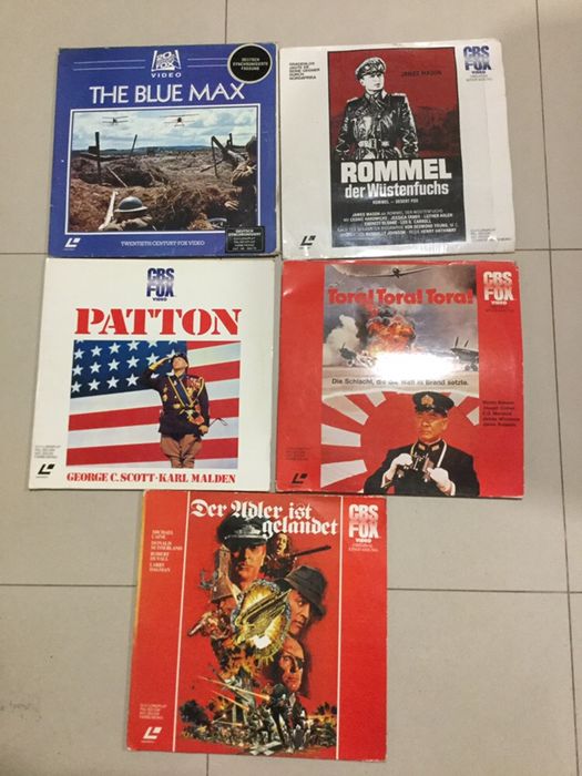 Vídeo disco filmes de guerra