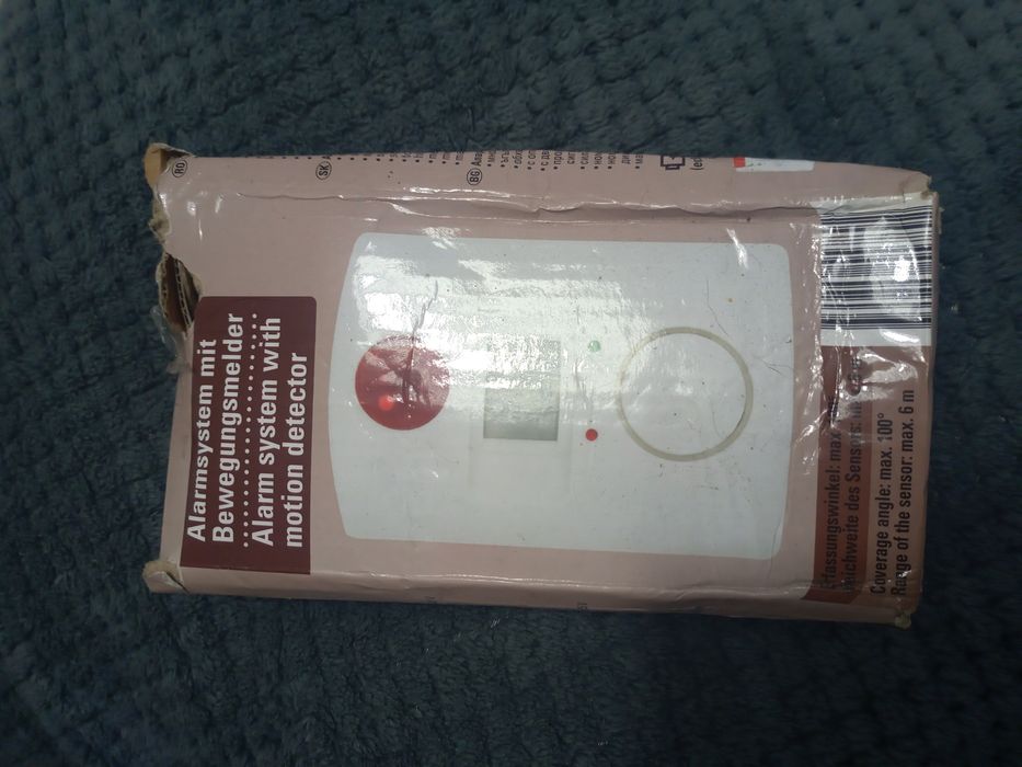 Alarm czujnik ruchu bezprzewodowy pilot