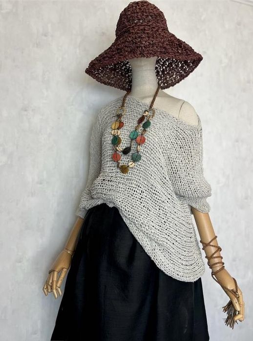 Бавовна,светр,етно бохо стиль,люкс бренд,annette gertz