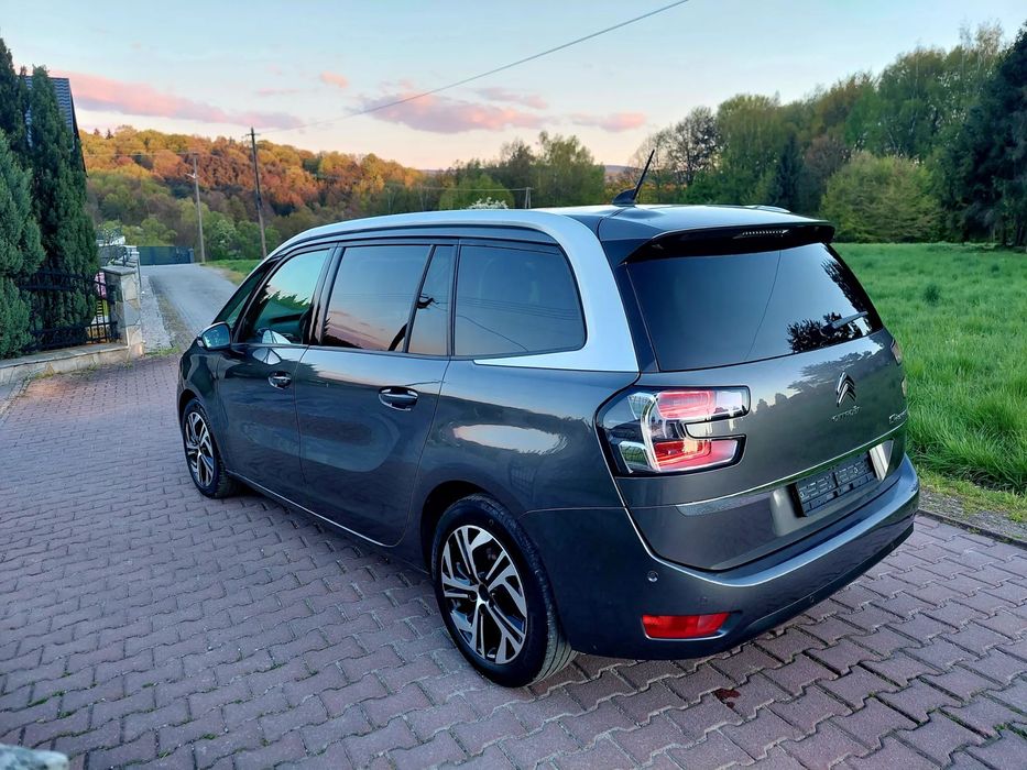 Citroën C4 SpaceTourer Szwajcaria, 7os, automat, serwis, masaże