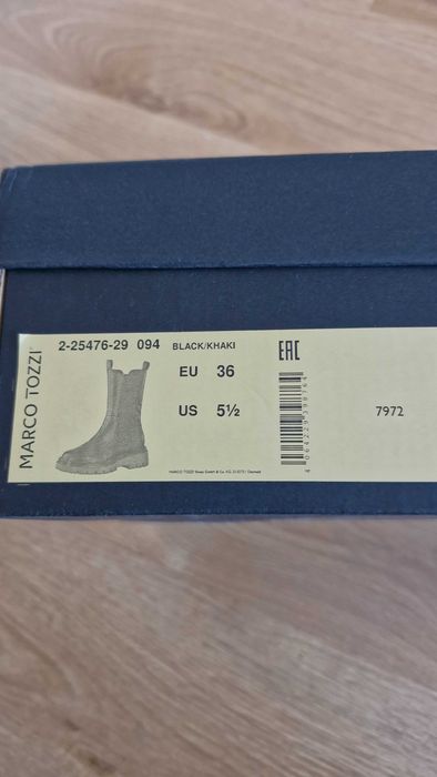 Botki Marco Tozzi rozmiar 36