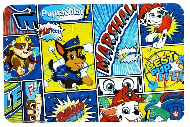 PAW PSI PATROL PODKŁADKA MATA NA BIURKO 43x28 stół