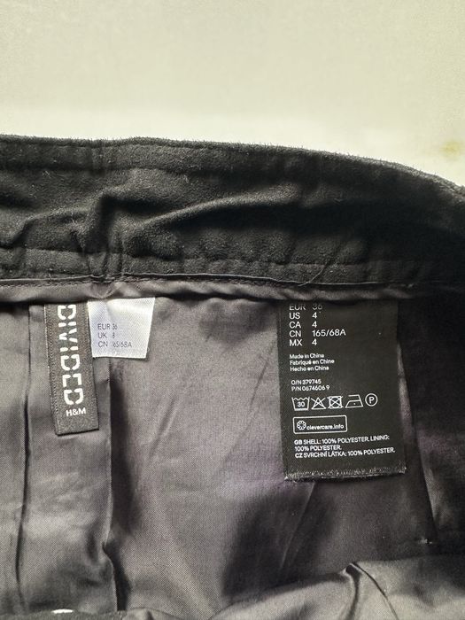 Czarna spódniczka H&M