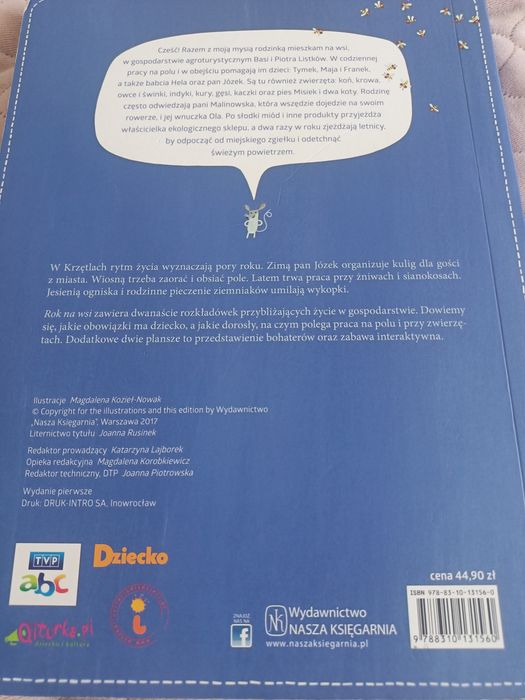Książkia Rok na wsi