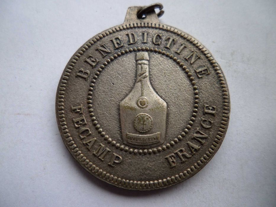 Medalha / Pendente  antigo. Francês ...