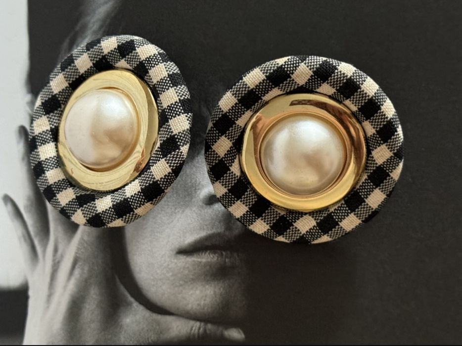 Вінтажні французські сережки