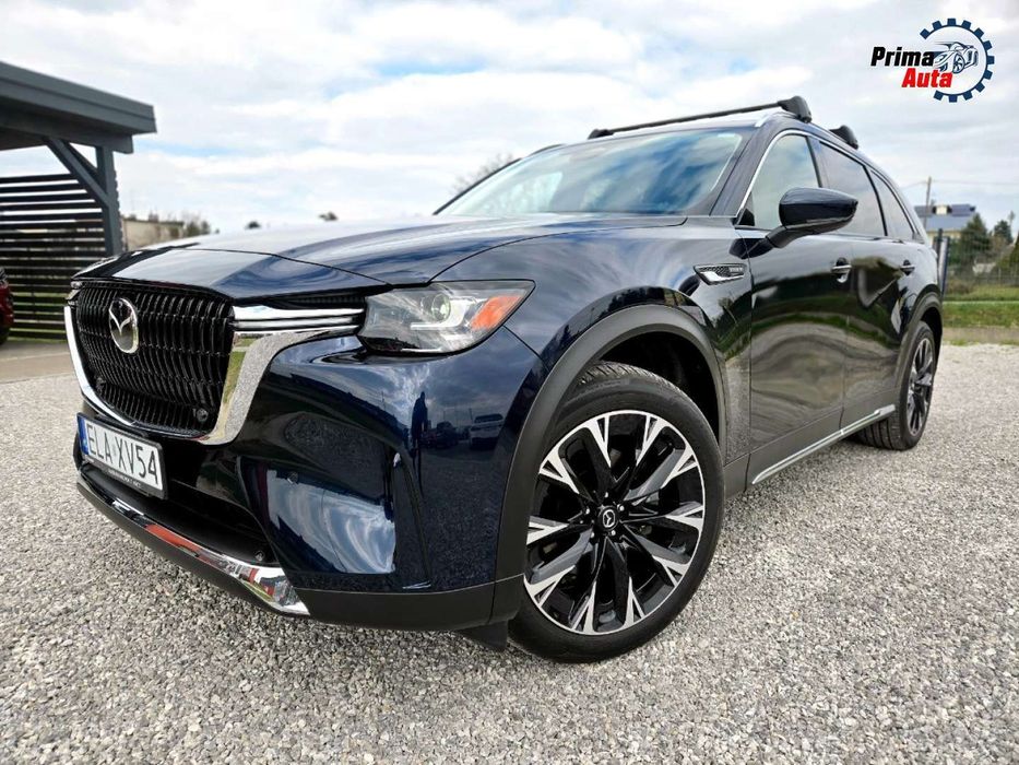Mazda CX-90 2.5 328KM- 7 osobowa, KAMERA, skóry, mały przebieg, napęd 4x4
