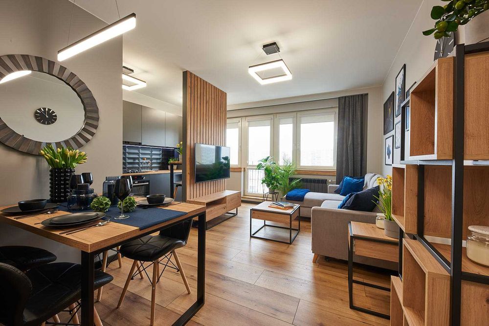 2 pokoje | 38 m² | Balkon | Wysoki standard | W pełni wyposażone
