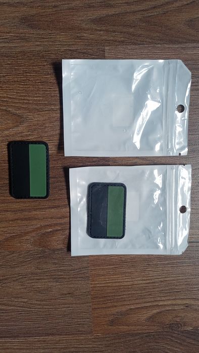 Naszywka 8 Fields PVC flaga gaszona Polska