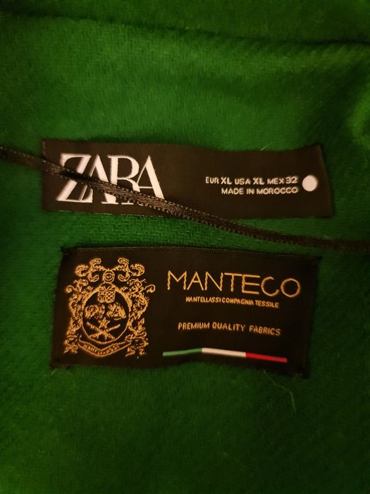 Затишне вовняне пальто Zara