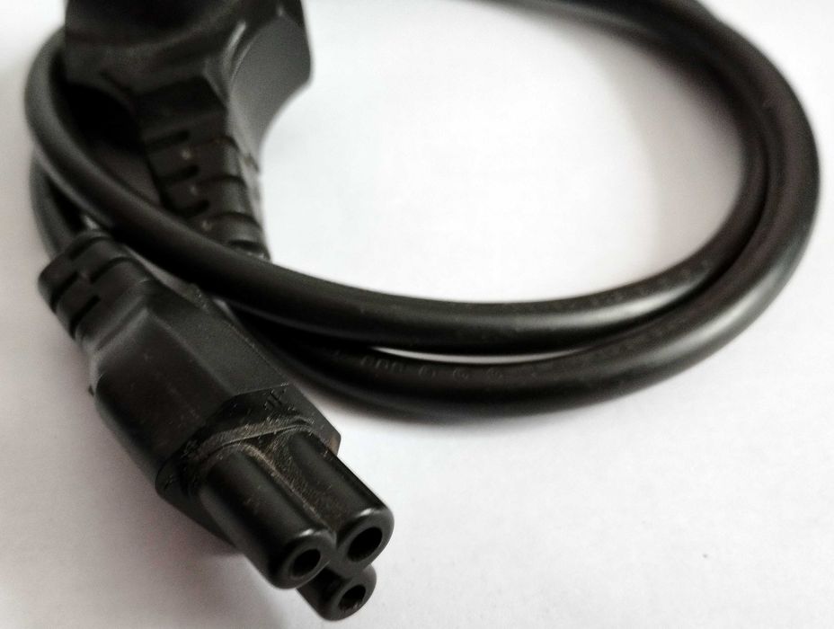 Kabel przewód zasilający do zasilacza laptopa tak zwana koniczynka