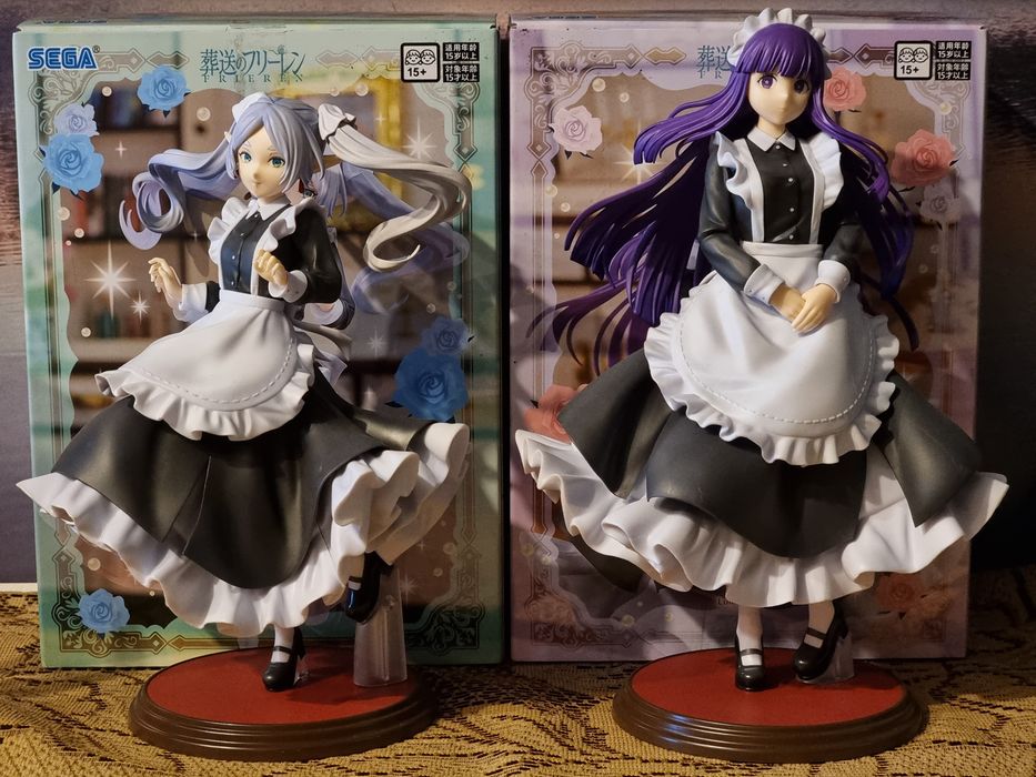 FRIEREN Sega Luminasta maid fuku Fern figurki anime