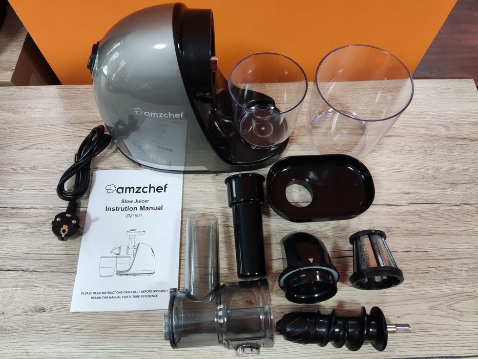 Wyciskarka wolnoobrotowa  CAŁY ZESTAW GWARANCJA