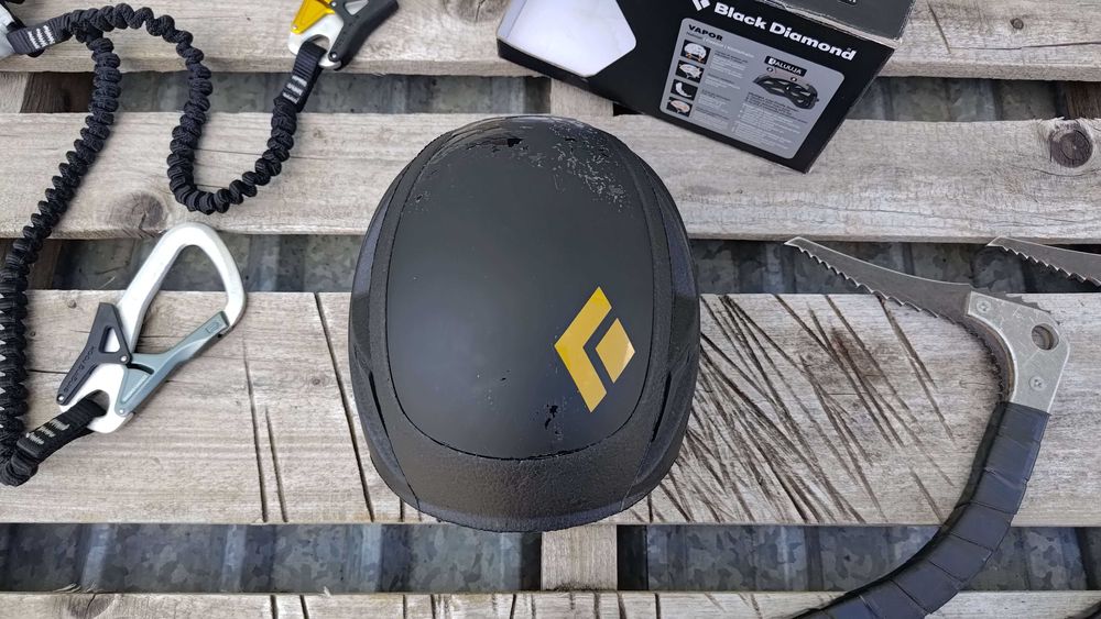 Kask wspinaczkowy Black Diamond Vapor S/M, czarny