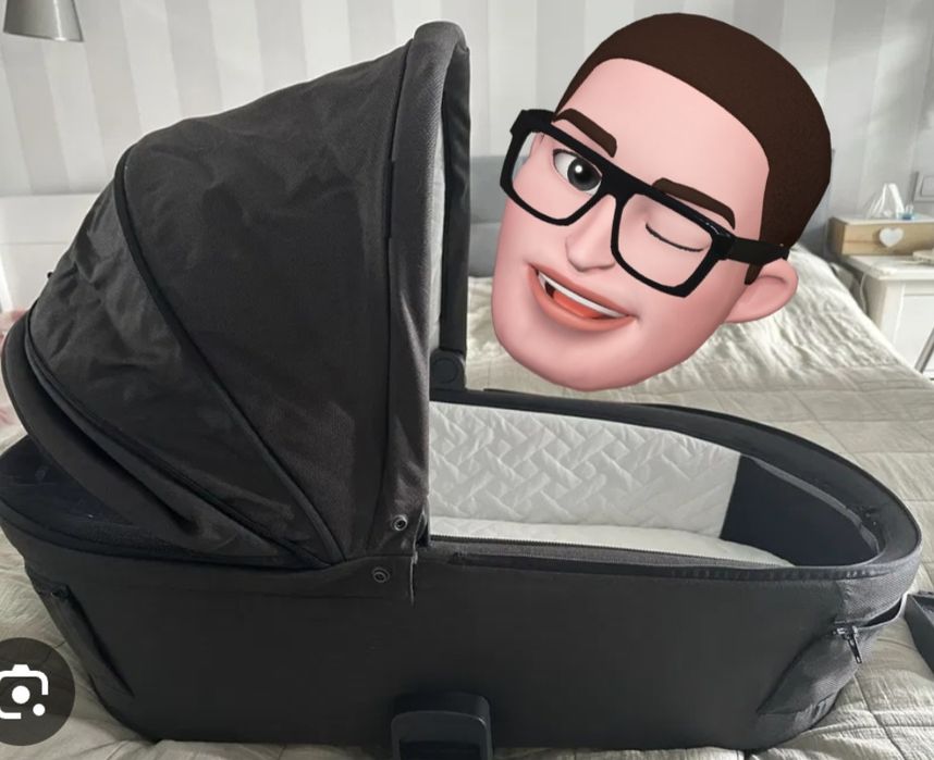 Jak nowy Wózek Muvvo Quick 2.0 Gondola, adaptery.