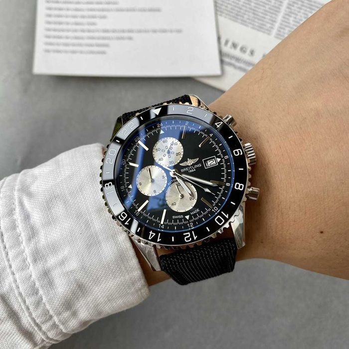 Годинник кварцовий Breitling Chronoliner Y24310 46 mm