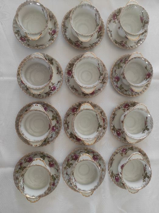 Bulionówki Porcelana Iwona Chodzież oryginał