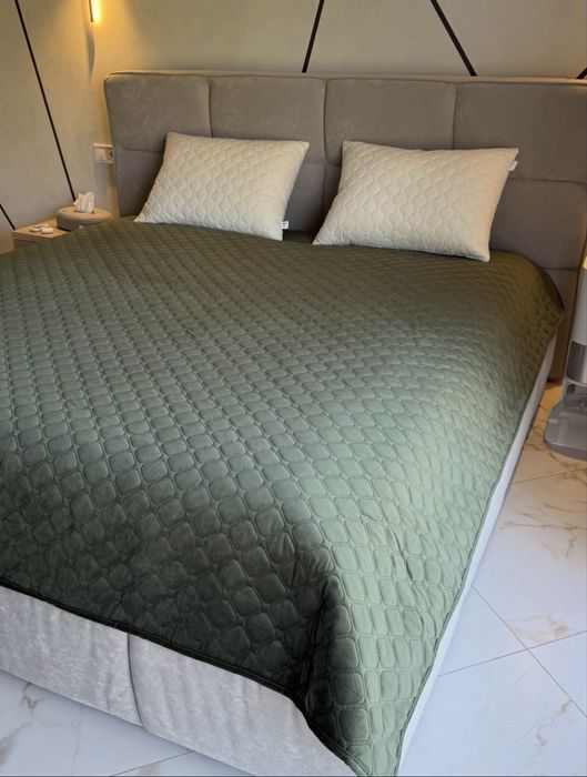 Хіт! Стьогане велюрове м’яке покривало стьобане велюровое покрывало