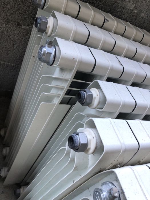 Conjunto radiadores aquecimento central