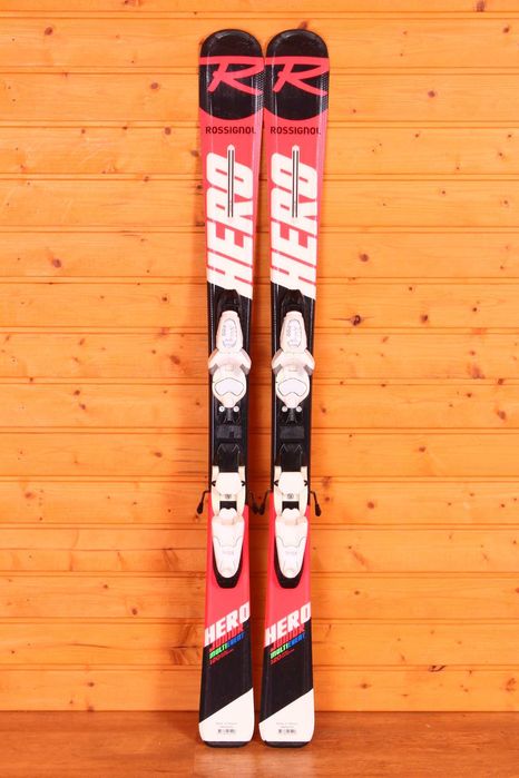 Narty dziecięce Rossignol Hero Junior 120 cm + LOOK Kidx 4.5 !2!