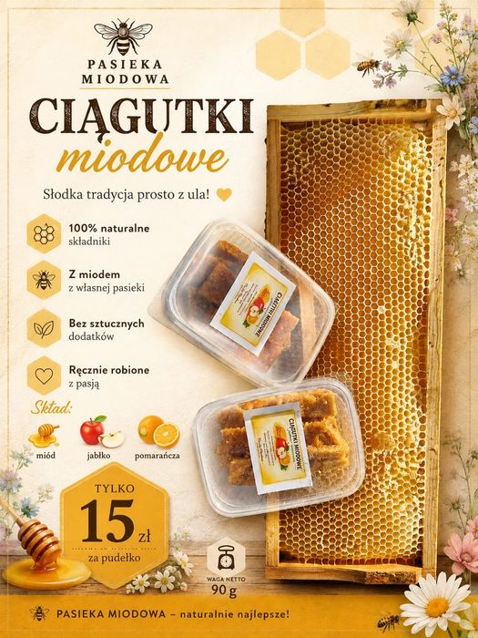 Pyłek pszczelich, miody, apiterapia