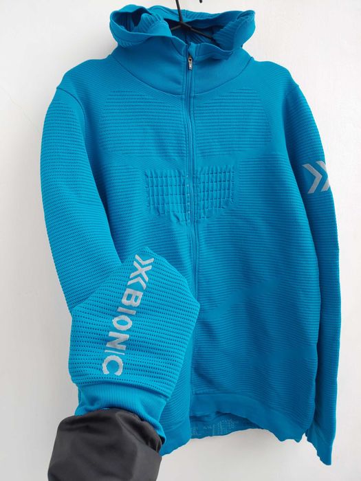 Чоловіча флісова куртка X-BIONIC® Instructor 4.0 Hooded Blue
