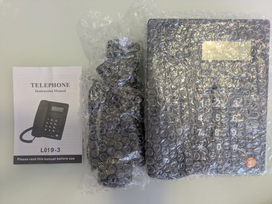 Telefone fixo L019-3 novo