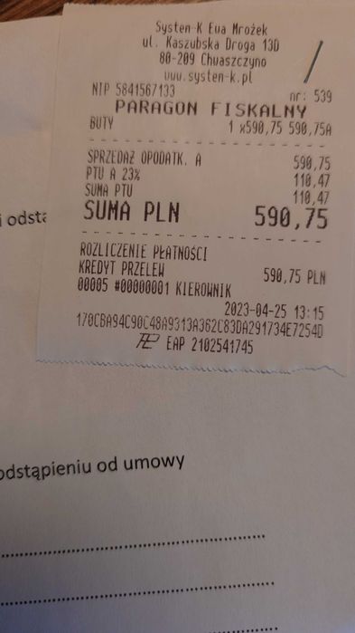 Buty żeglarskie Zhik rozm 42 nowe