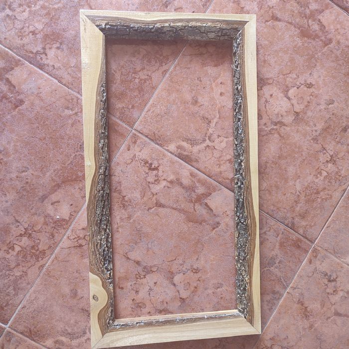 Moldura rústica  madeira