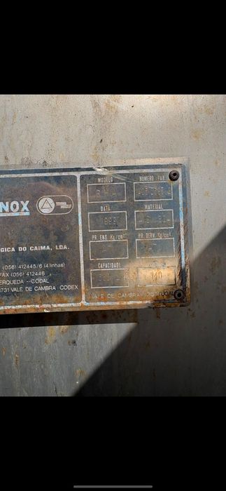 Depósitos de inox, (vendo separado)