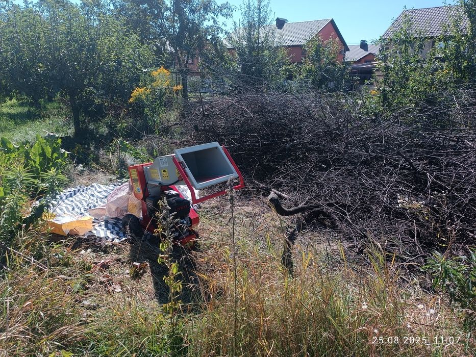 Оренда подрібнювача гілок Arpal,бензопили Dnipro M