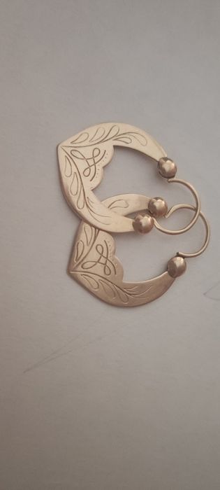 Серьги винтаж ссср ЗОЛОТО