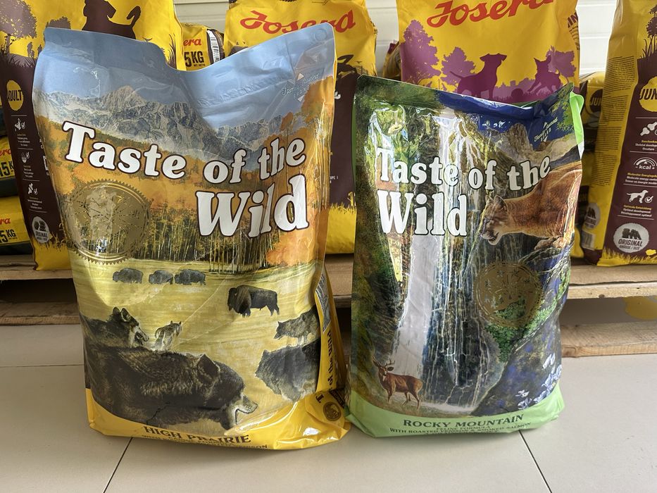 Taste of the wild для собак і котів 12,2кг 6,6кг