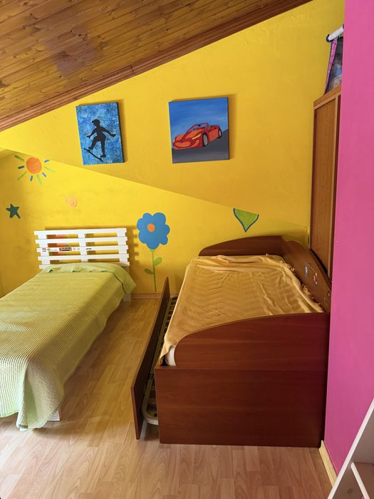 Cama solteiro madeira