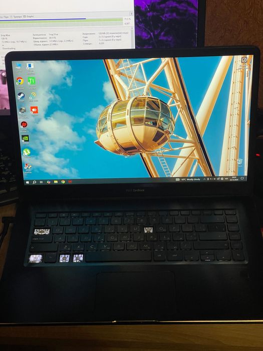Ноутбук asus, для потужних ігор та роботи