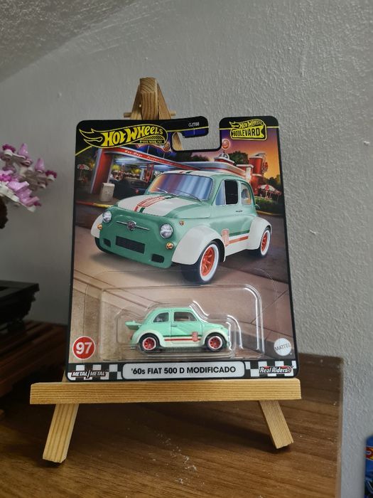 hot wheels '60 fiat 500 D Modificado