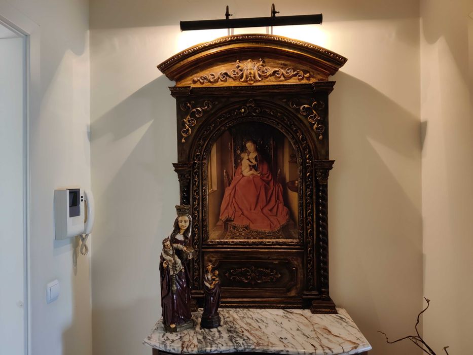 Retábulo com "Madonna di Lucca"