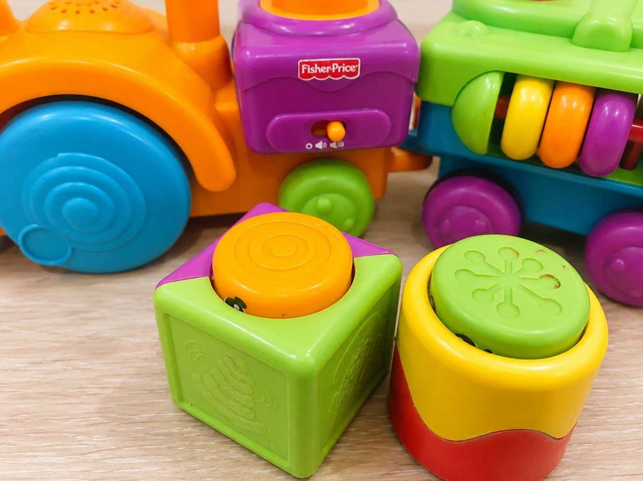 Fisher-Price Wesoły Pociąg – zabawka edukacyjna