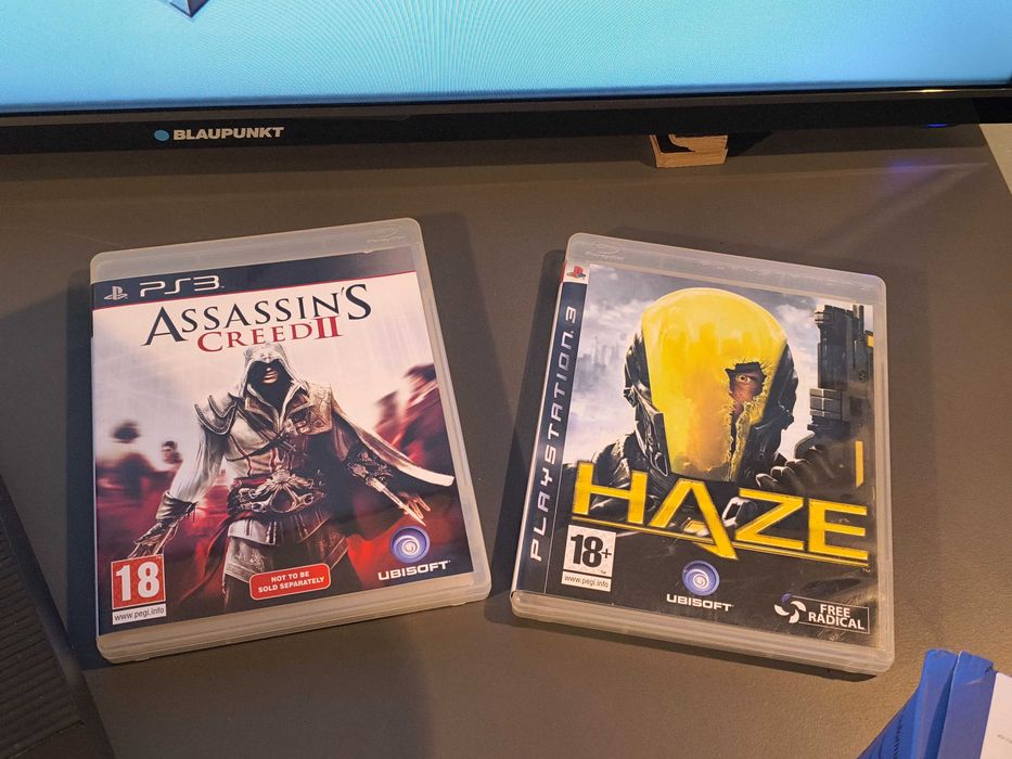 Playstation 3 + 3 jogos + comando