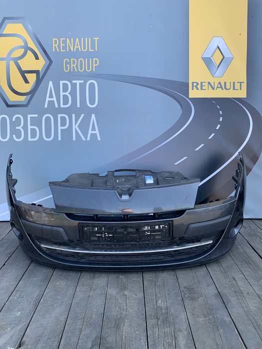 Бампер передній Рено меган 3 TEB 66, перід бампер Megane 3 2009-2011