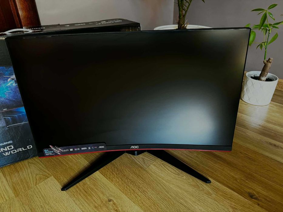 Monitor Gamingowy AOC C24G1 24" Curved | 144Hz | 1ms | Full HD
