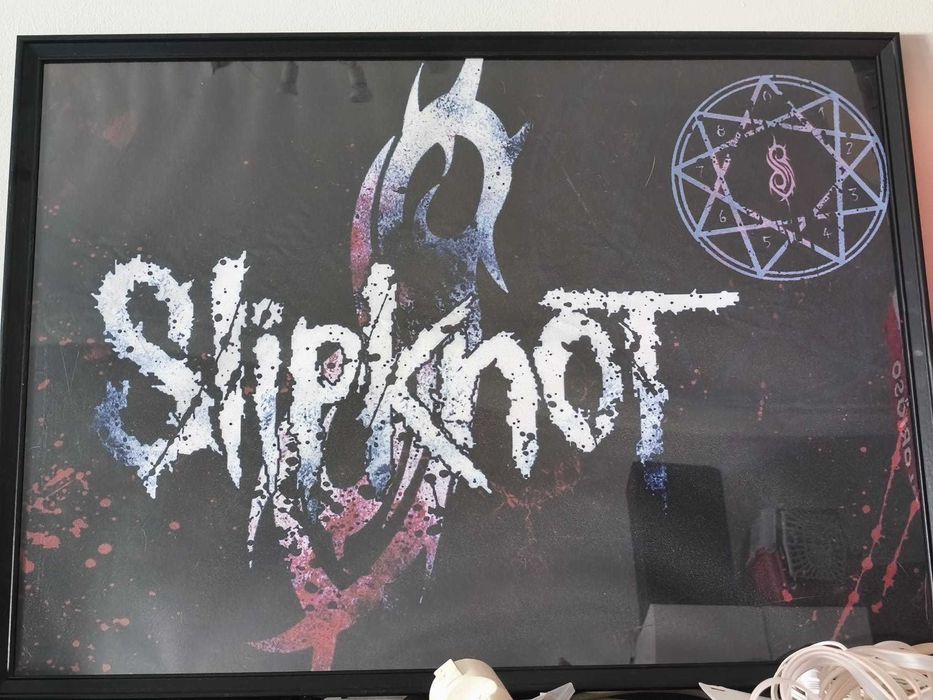 Quadros "Slipknot" em moldura