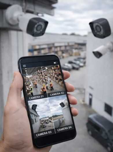 Комплект камер відеонагляду видеонаблюдения 4 вуличні камеры