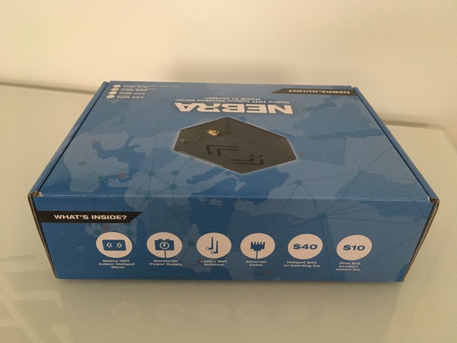 Nebra Helium Hotspot Miner (versão Rock Pi) - OFERTA de Antena 5.8dBi